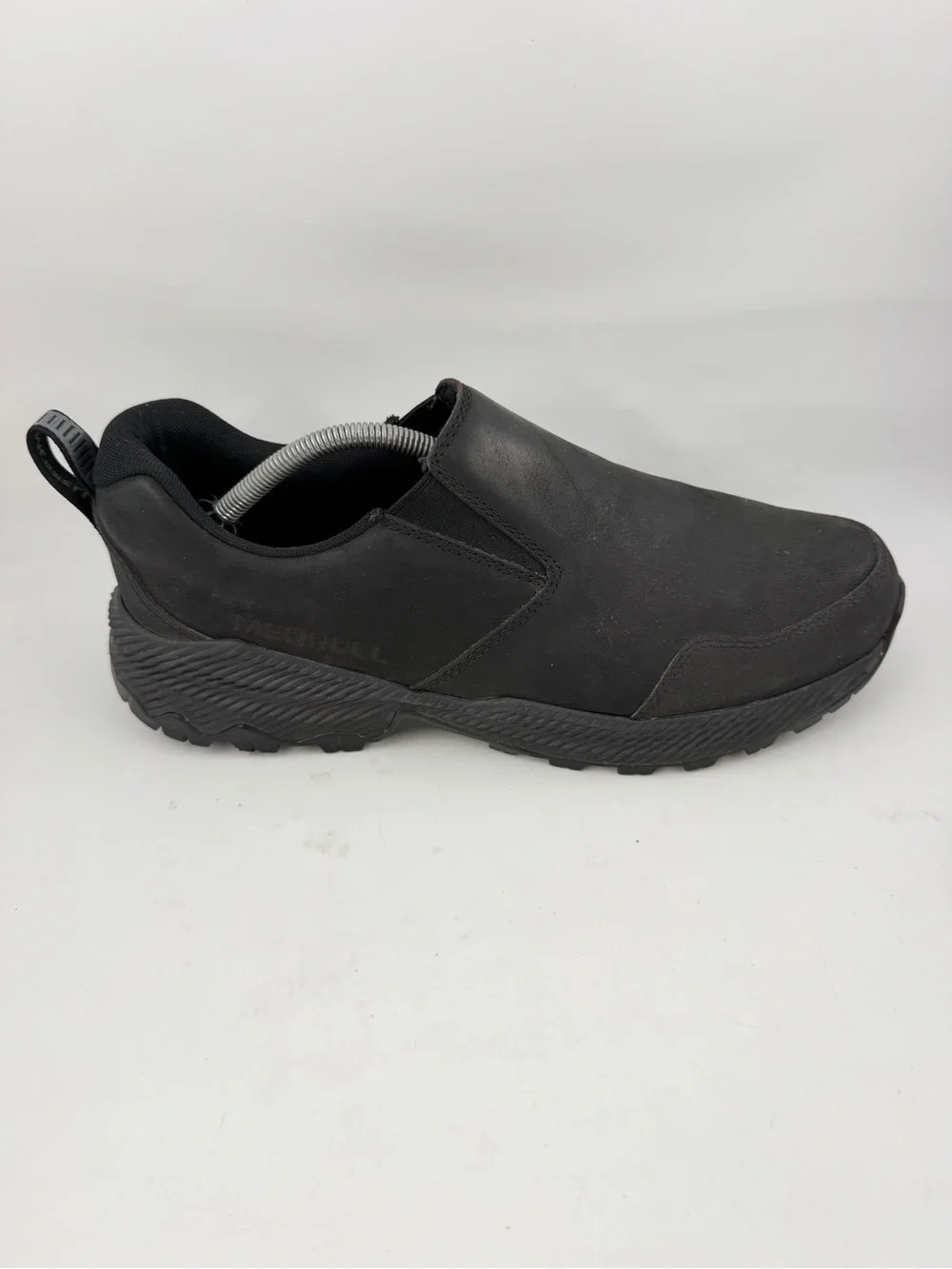 Merrell Men’s Slip-Ins Brown Leather -SZ 11.5- Jungle Moccasins Shoes